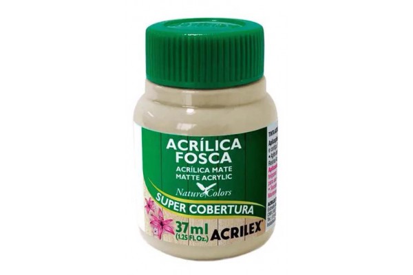 TINTA ACRILICA FOSCA 37ML ACRILEX CONCRETO